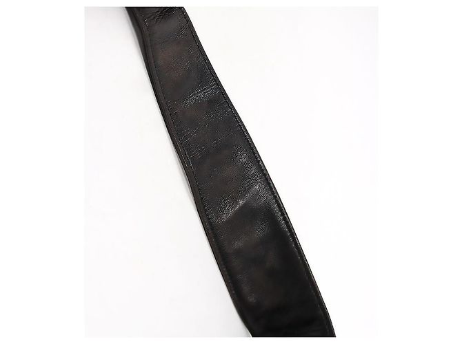 Chanel Borsa a tracolla So Black in vernice trapuntata CC Nero - vista 10