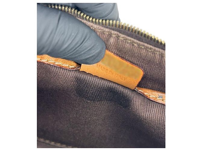 Céline Macadam Mini Schultertasche Braun - Ansicht 13