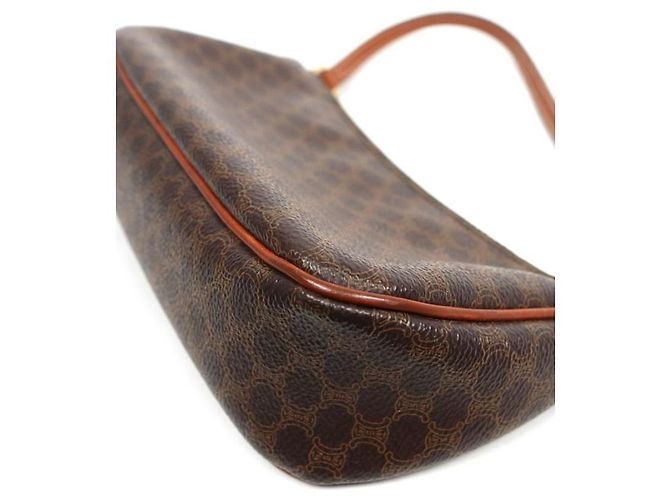 Céline Macadam Mini Schultertasche Braun - Ansicht 5