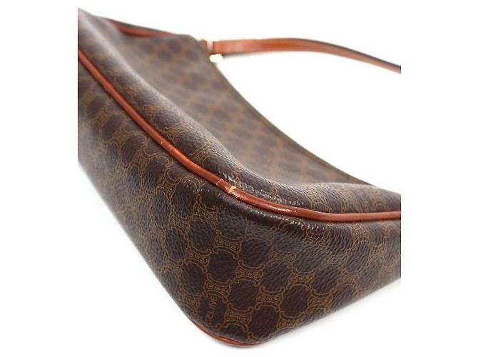 Céline Macadam Mini Schultertasche Braun - Ansicht 6