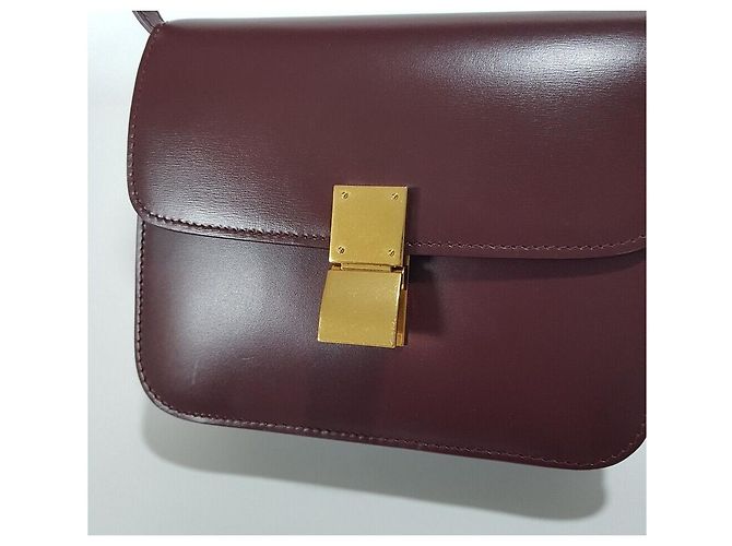 Classic Box Céline Klassische Box Bag Rot - Ansicht 3