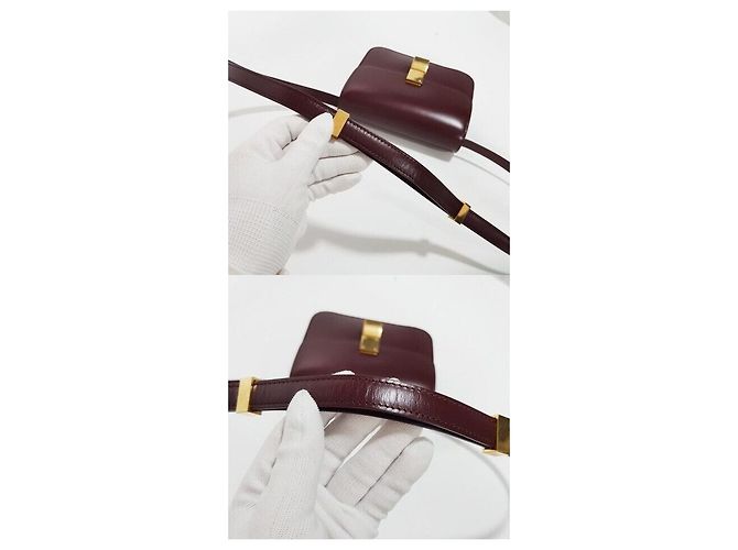 Classic Box Céline Klassische Box Bag Rot - Ansicht 6