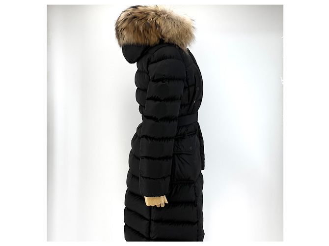 Abrigo largo de plumón Moncler Chloe Plata - vista 5