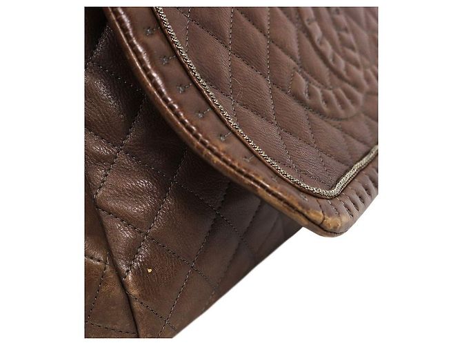 Chanel Borsa a tracolla con catena Season marrone - vista 10