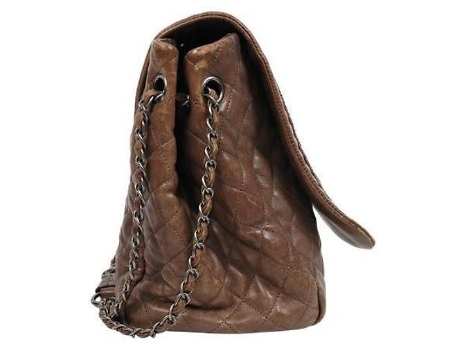 Chanel Borsa a tracolla con catena Season marrone - vista 2