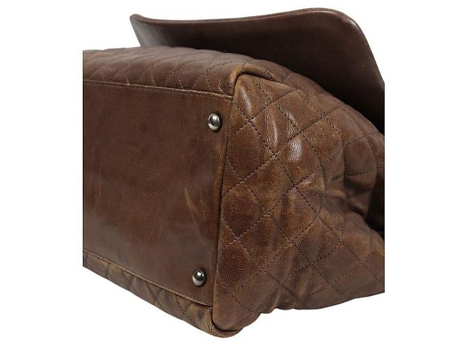 Chanel Borsa a tracolla con catena Season marrone - vista 6