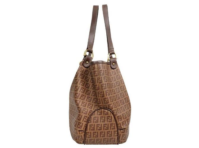 Fendi Borsa a tracolla Jukino marrone - vista 2