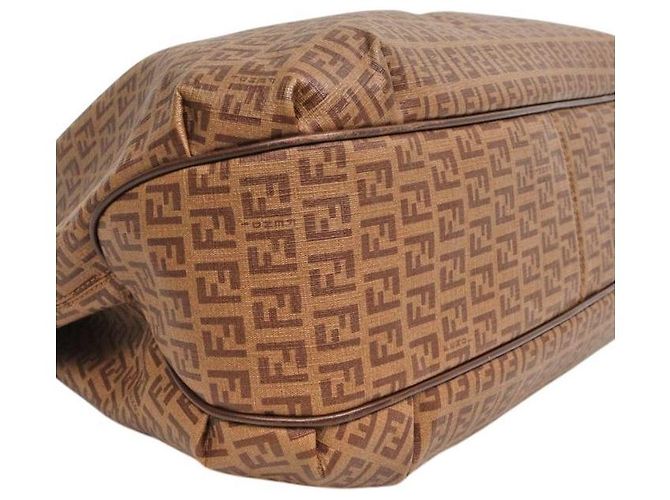 Fendi Borsa a tracolla Jukino marrone - vista 5