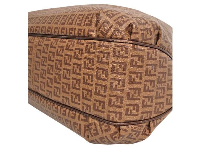 Fendi Borsa a tracolla Jukino marrone - vista 6