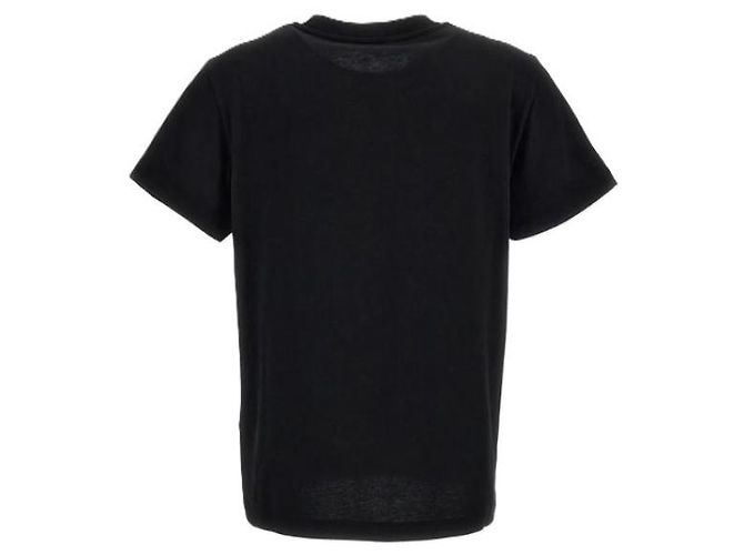 Moncler T-Shirt aus Baumwolle mit besticktem Logo - Ansicht 4