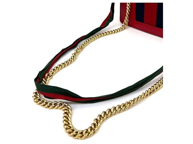 Gucci Bolso Sylvie rojo Roja - vista 10