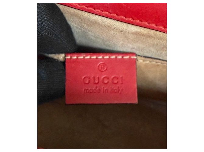 Gucci Bolso Sylvie rojo Roja - vista 8