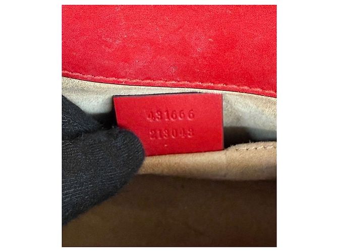 Gucci Bolso Sylvie rojo Roja - vista 9