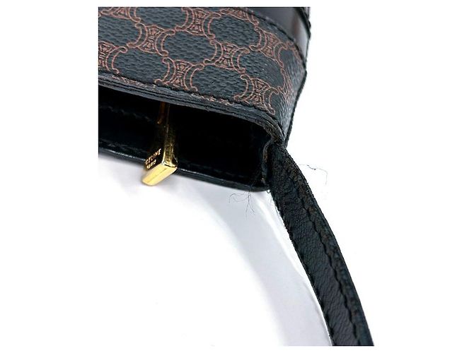 Céline Macadam Schultertasche Schwarz - Ansicht 11