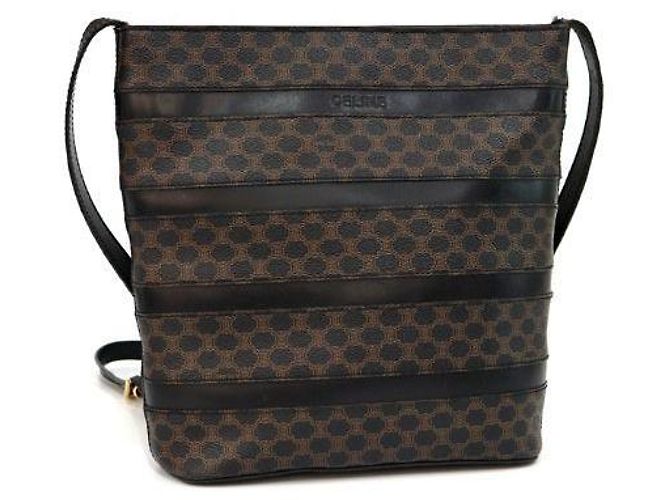Céline Macadam Schultertasche Schwarz - Ansicht 2