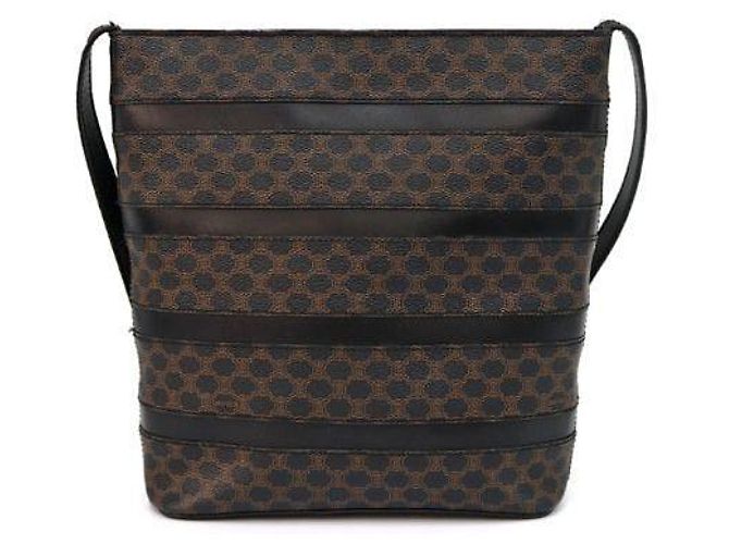 Céline Macadam Schultertasche Schwarz - Ansicht 4