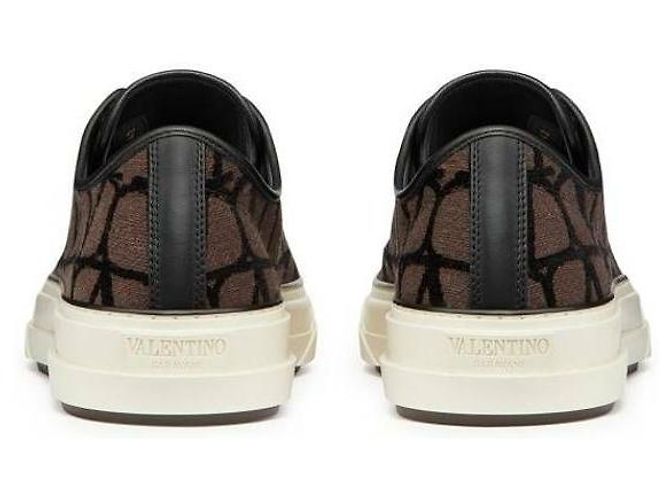 Valentino Zapatillas de corte bajo Twill EconoGraph - vista 6