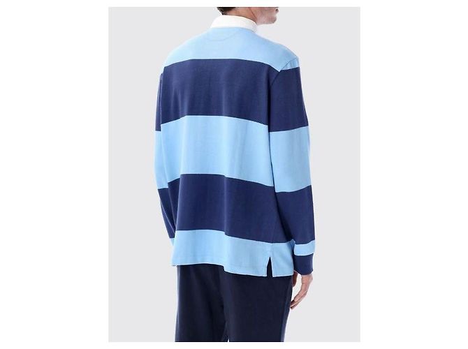 Ralph Lauren Iconisches Rugby-Shirt mit Streifen Blau - Ansicht 5