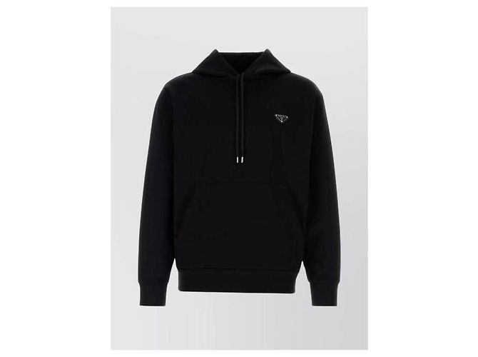 Prada Technischer Baumwoll-Hoodie - Ansicht 4
