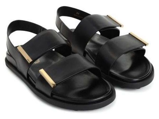 Tod's Sandálias de tiras de couro - vista 5