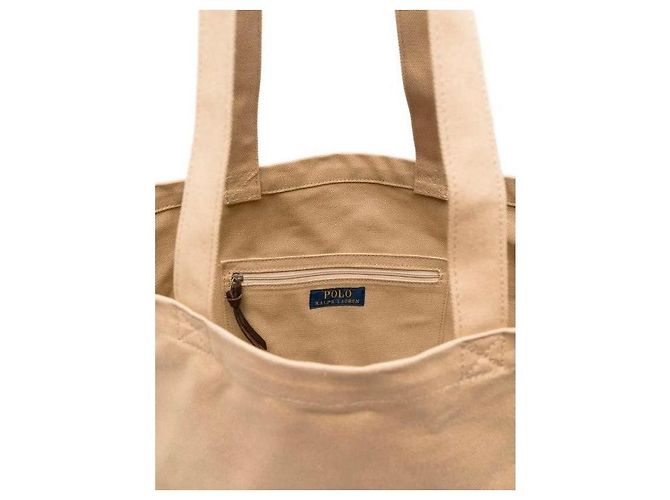 Ralph Lauren Bestickte Canvas-Tasche - Ansicht 8