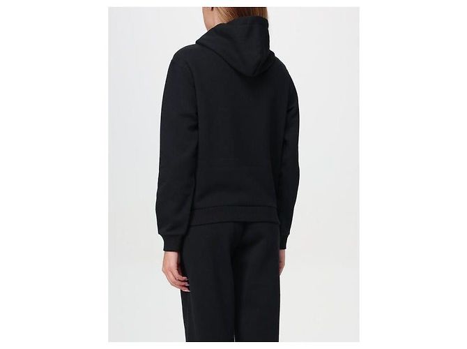 Ralph Lauren Moletom com capuz e zíper com logo Pony Preto - vista 5