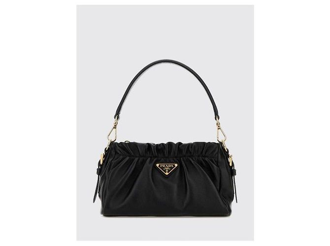 Prada Borsa in pelle Nappa Nero - vista 4