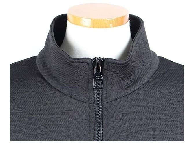 Louis Vuitton Monogram Zip-Up Strick XL Schwarz - Ansicht 2