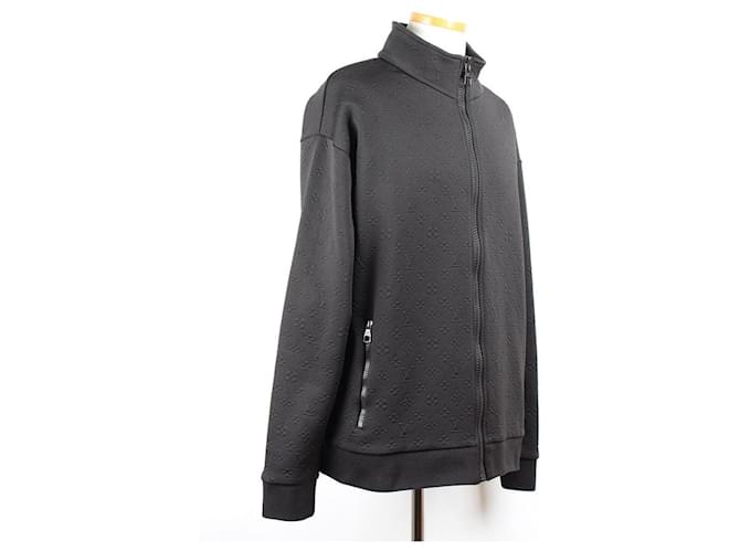 Louis Vuitton Monogram Zip-Up Strick XL Schwarz - Ansicht 6