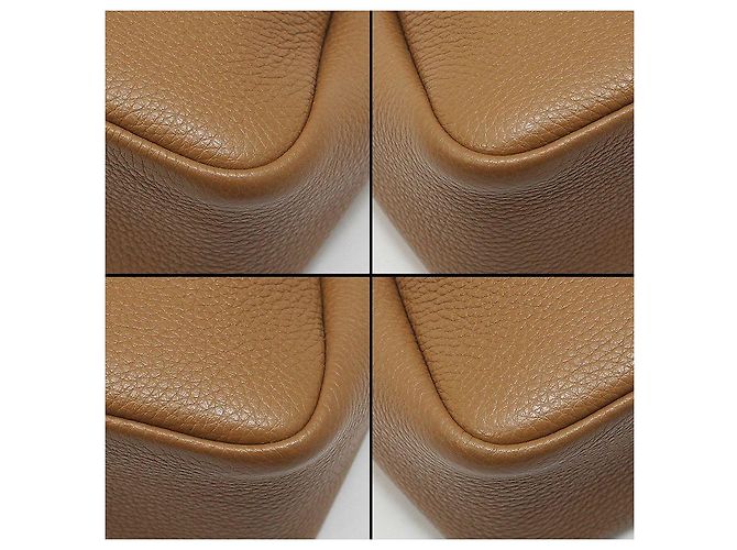 Prada Mini borsa tote in Vitello Daino marrone - vista 12