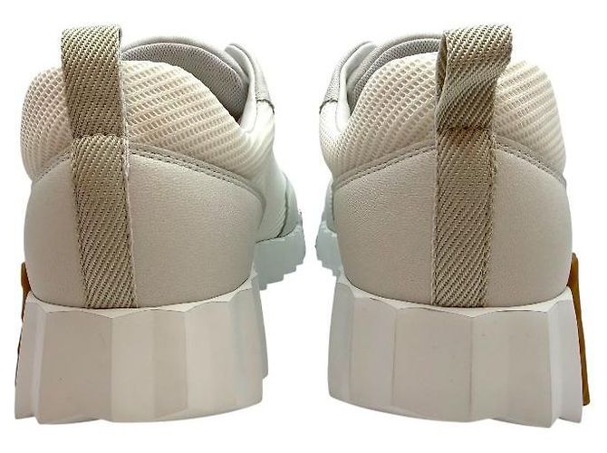 Hermès Sneakers Bouncing Mesh Technique Blanc da donna Bianco - vista 5
