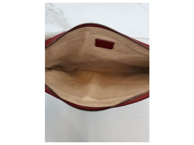Gucci Clutch Marmont Rosso - vista 8