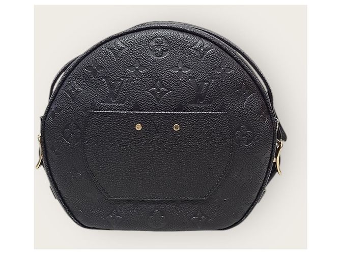 Louis Vuitton Scatola per cappello morbida Empreinte nero - vista 6