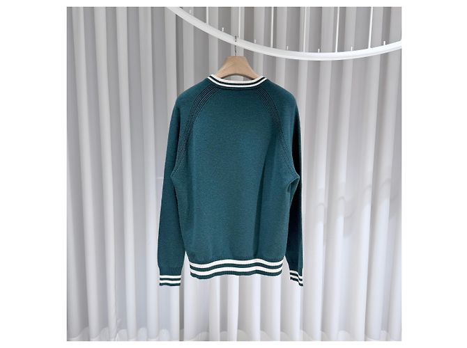 Loro Piana Pull en maille de cachemire Vert - vue 6