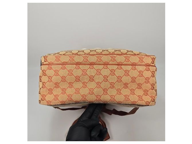 Gucci Zaino MLB GG Logo Jacquard Multicolore - vista 8