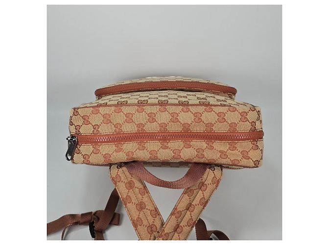 Gucci Zaino MLB GG Logo Jacquard Multicolore - vista 9