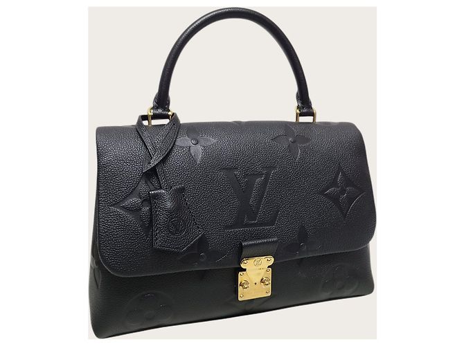 Louis Vuitton Madeleine in Empreinte Monogram nero - vista 3