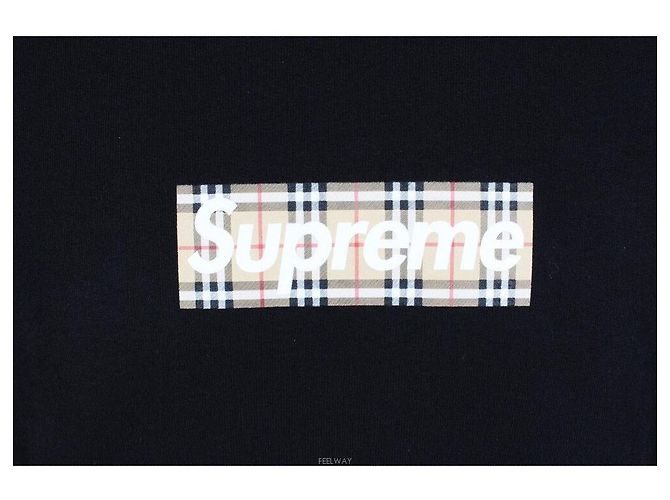 Burberry Box Logo Fleece Hoodie Sweatshirt Schwarz - Ansicht 5