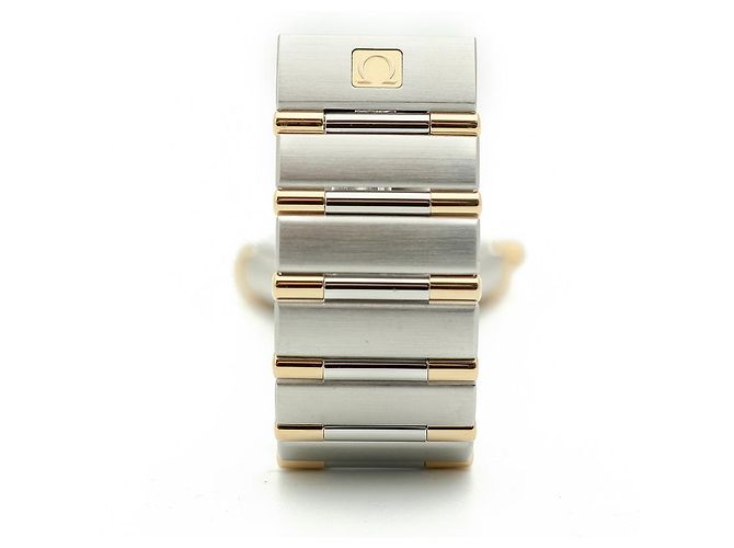 Omega Constellation Combi Medium Half Bar Argyle Pattern Dial Men's Watch Quartz White - view 18