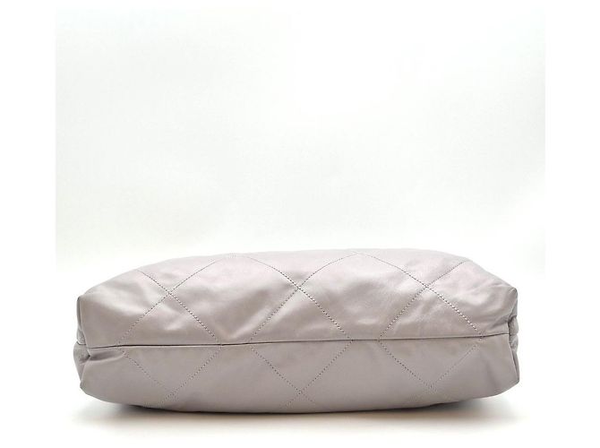 Chanel Borsa a Spalla Medium Grigia Marrone - vista 10