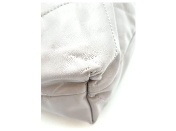 Chanel Borsa a Spalla Medium Grigia Marrone - vista 12