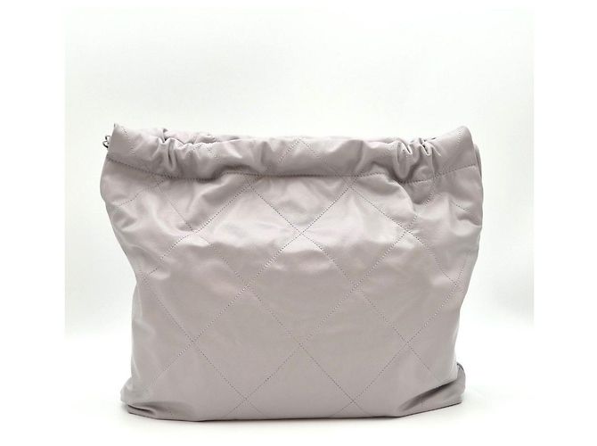 Chanel Borsa a Spalla Medium Grigia Marrone - vista 7