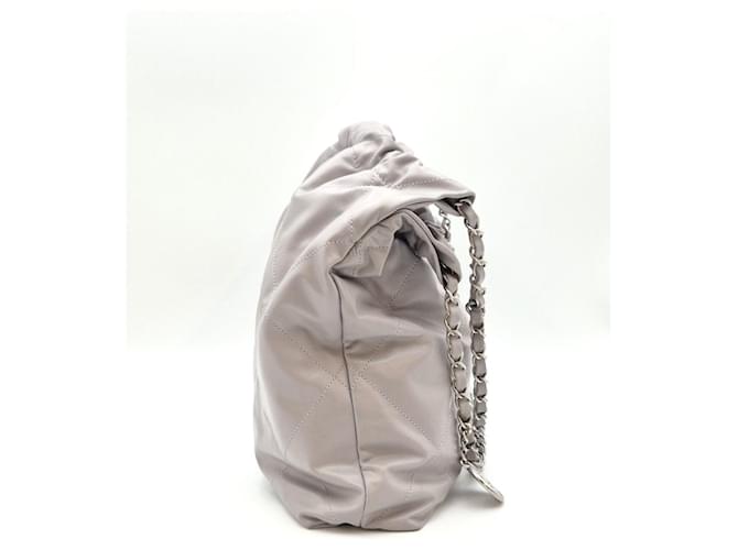 Chanel Borsa a Spalla Medium Grigia Marrone - vista 8