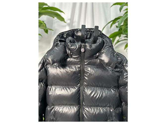 Moncler Maya Down Jacket Black Size - view 2