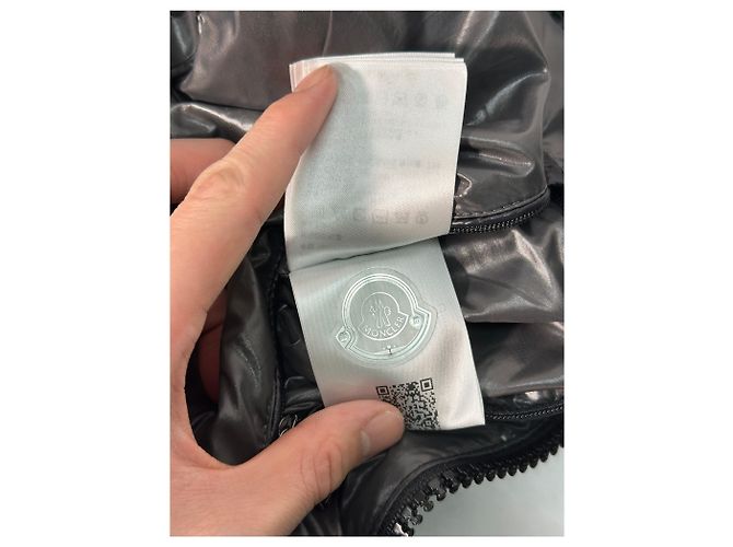 Moncler Maya Down Jacket Black Size - view 9