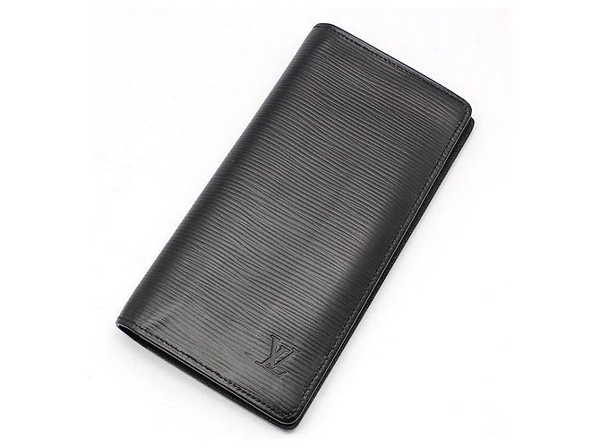 Louis Vuitton Portafoglio lungo Epi Braza nero - vista 3