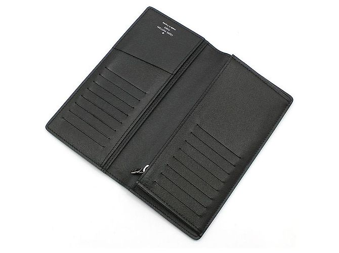 Louis Vuitton Portafoglio lungo Epi Braza nero - vista 8