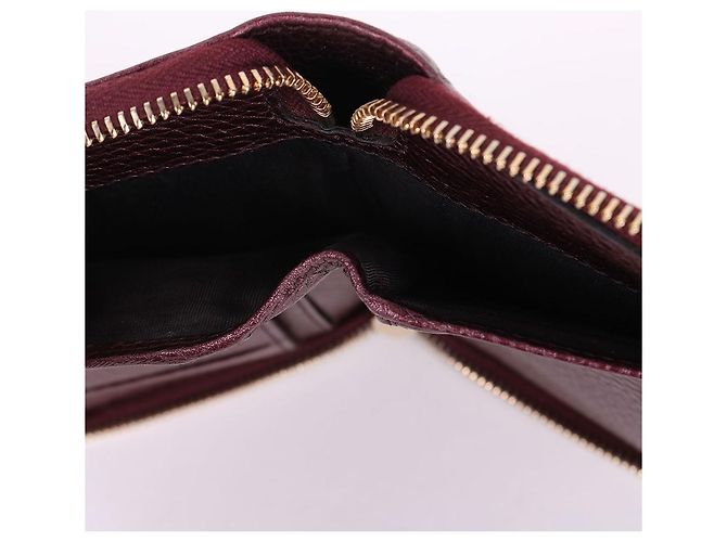 Gucci Soho Damen Geldbörse Medium mit Quaste in Burgundy Rot - Ansicht 10