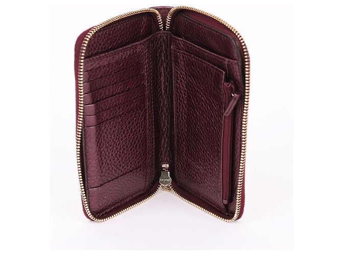 Gucci Soho Damen Geldbörse Medium mit Quaste in Burgundy Rot - Ansicht 9