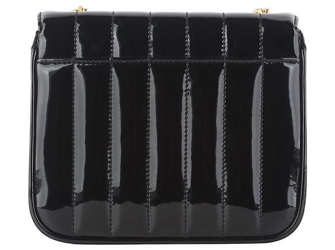 Saint Laurent Borsa Vicky Small in vernice trapuntata Multicolore - vista 3